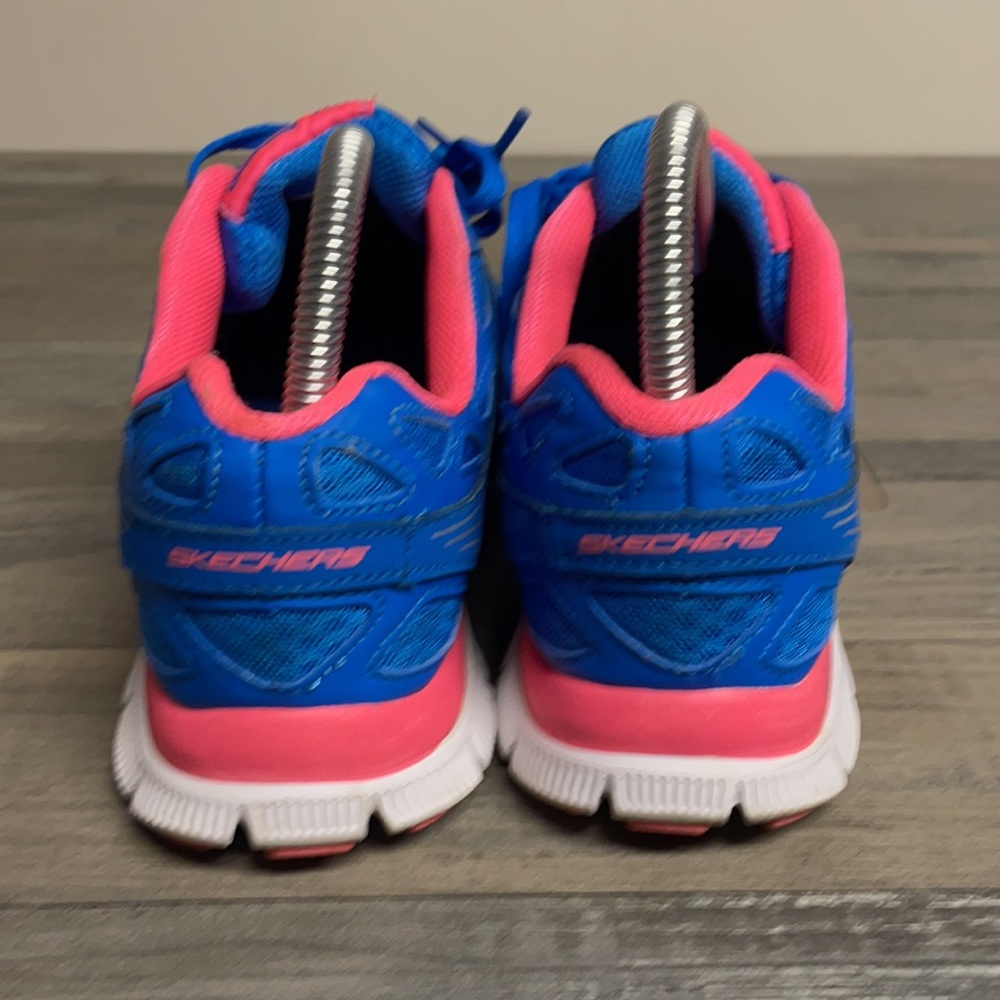 Sketchers women’s sneakers blue size 10 used good condition - Picture 5 of 13